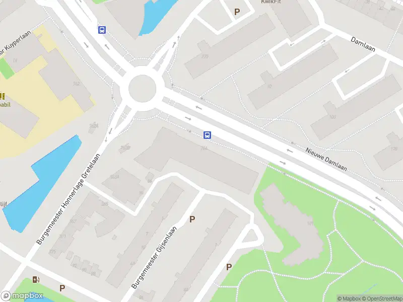 Ambulance met grote spoed naar de Nieuwe Damlaan in Schiedam