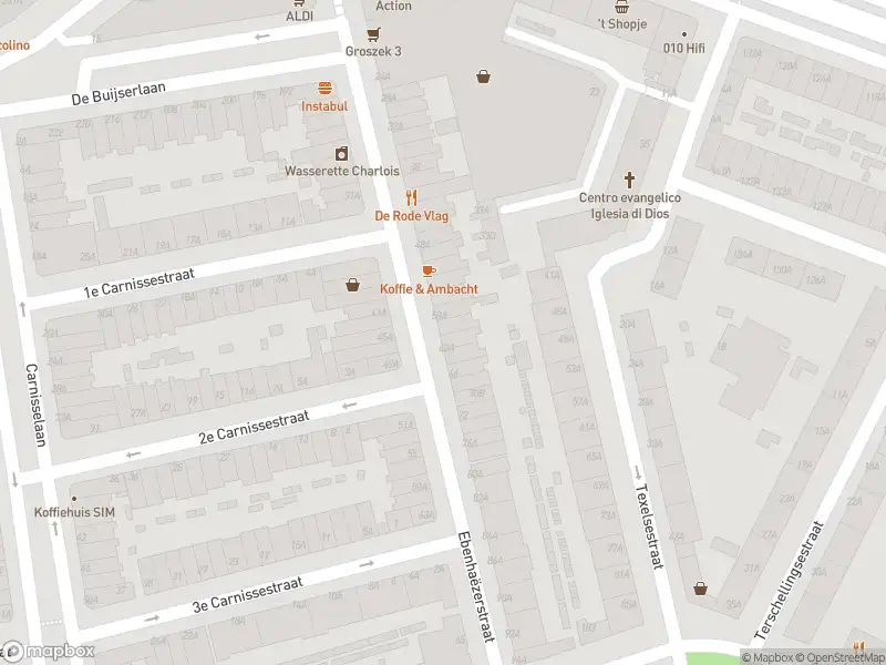 Ambulance met grote spoed naar de Ebenhaëzerstraat in Rotterdam