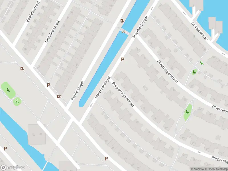 Ambulance met grote spoed naar de Purperreigerstraat in 's-Gravenhage