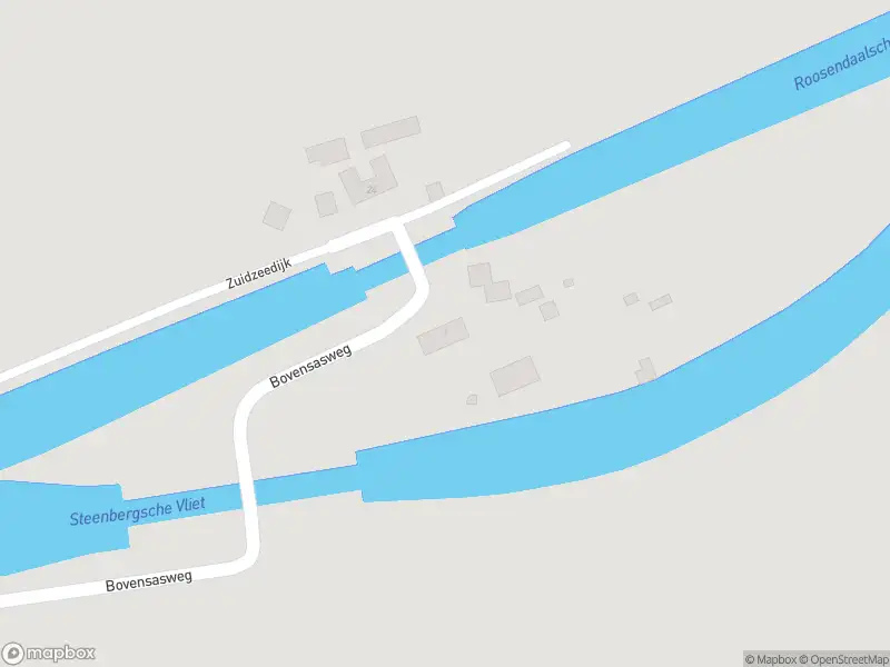 Politie met gepaste spoed naar de Bovensasweg in Steenbergen