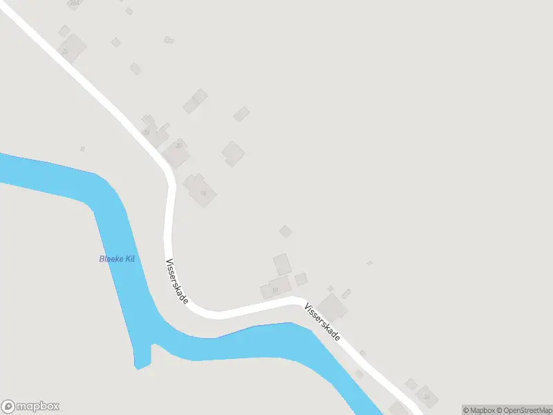 Brandweer met gepaste spoed naar de Visserskade in Hank vanwege stormschade