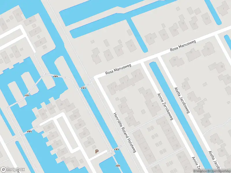 Brandweer met grote spoed naar de Rosa Manusweg in Heerenveen vanwege gebouwbrand