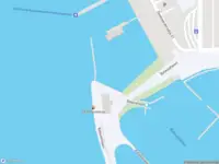 Politie naar de Bataviahaven in Lelystad