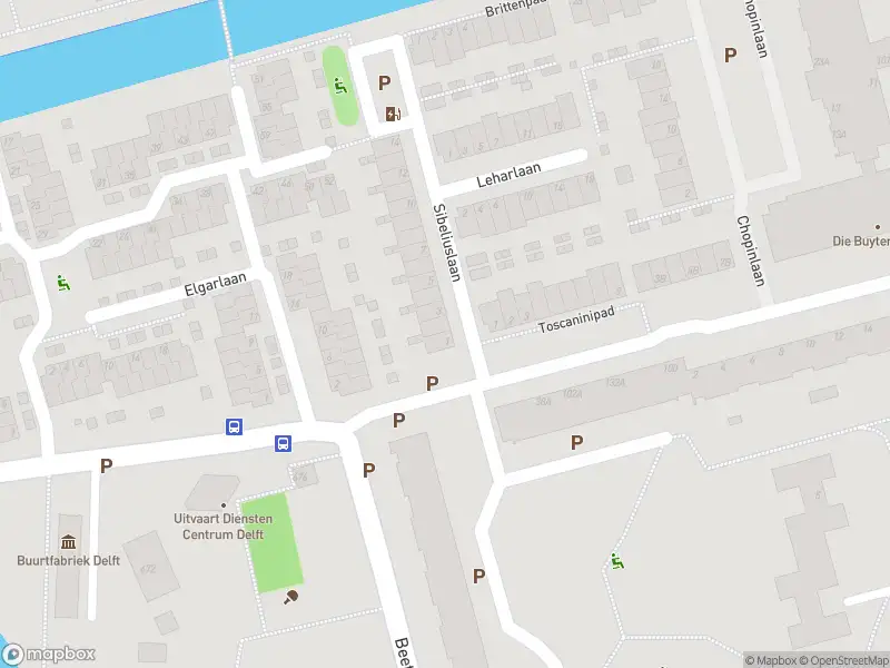 Besteld ambulance vervoer naar de Sibeliuslaan in Delft
