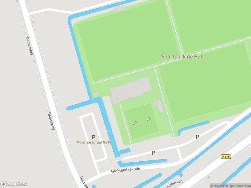 Ambulance met gepaste spoed naar de Bloklandsekade in Ottoland