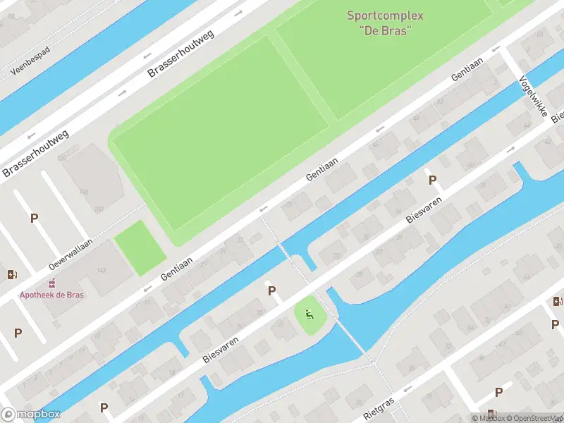 Ambulance met grote spoed naar de Gentiaan in 's-Gravenhage