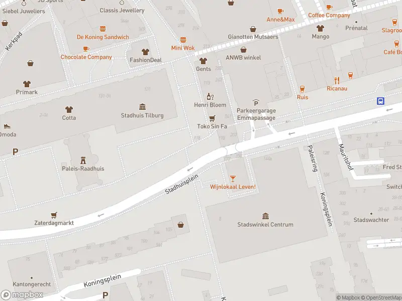 Overlastmelding Koningsplein in Tilburg