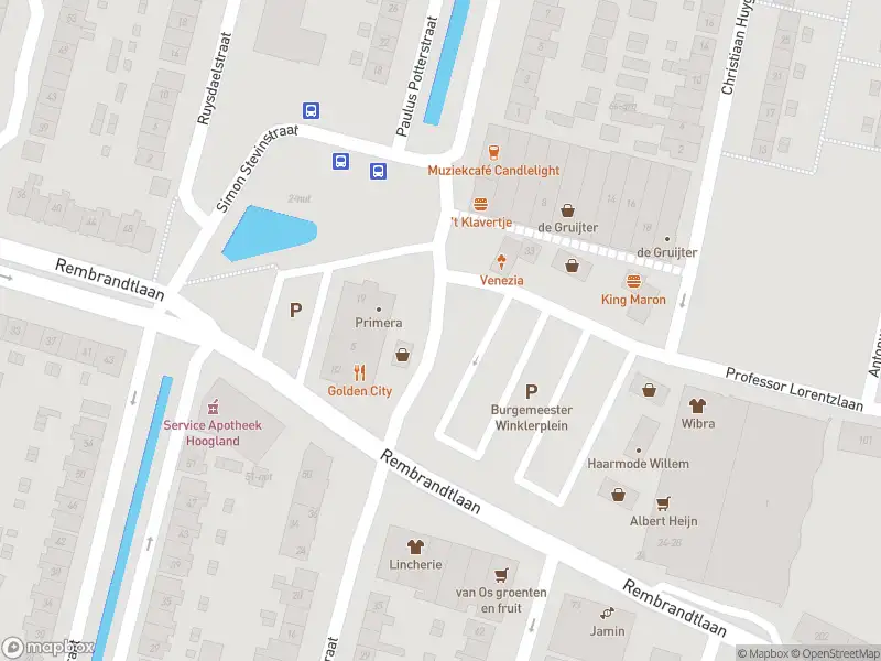 Ambulance met gepaste spoed naar de Burgemeester Winklerplein in Sliedrecht