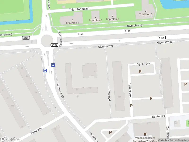 Brandweer met gepaste spoed naar de Kreekpad in Rotterdam vanwege afgaan automatisch brandalarm