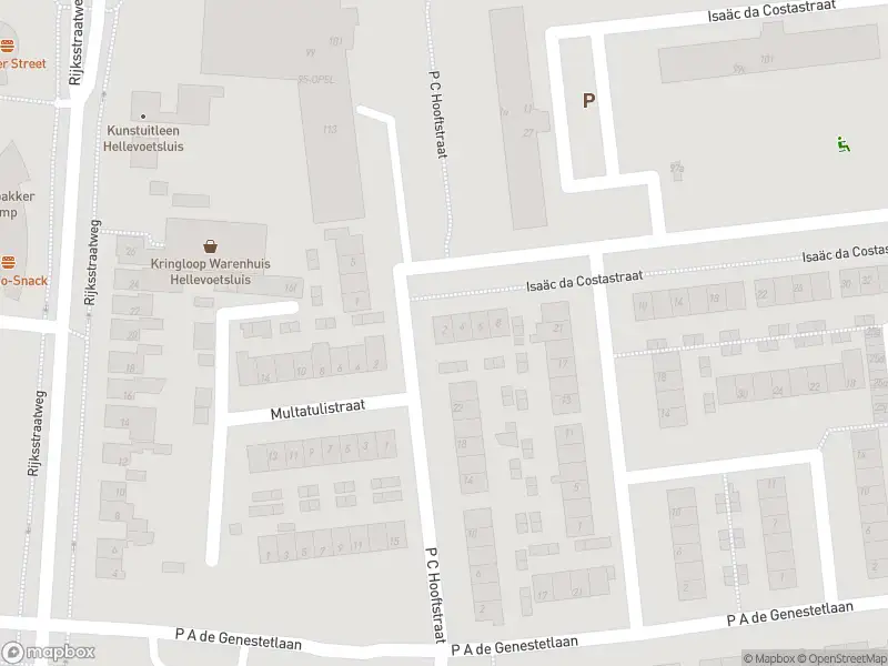 Ambulance met gepaste spoed naar de Isaäc da Costastraat in Hellevoetsluis