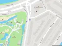 Ambulance met grote spoed naar de Van Aerssenlaan in Rotterdam