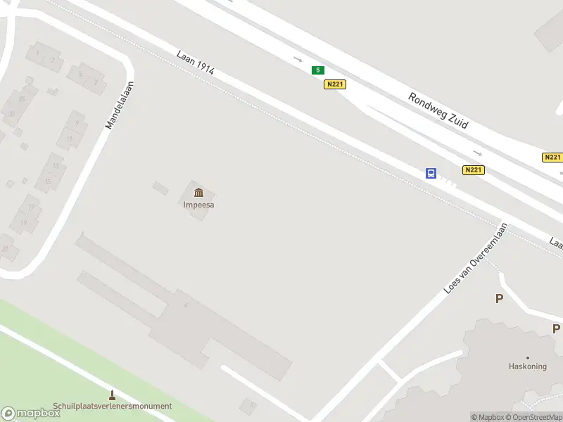 Brandweer met gepaste spoed naar de Laan 1914 in Amersfoort vanwege stormschade