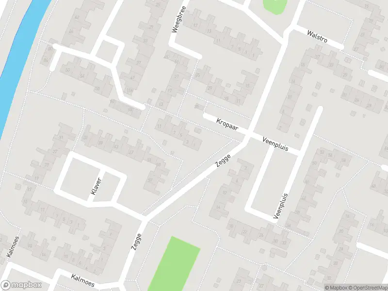 Brandweer met normale urgentie naar de Kropaar in Huizen