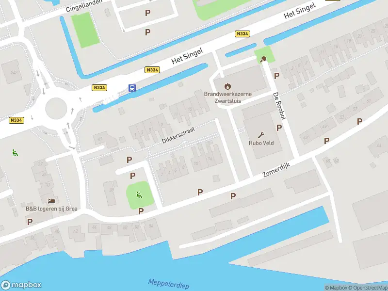 Politie naar de Zomerdijk in Zwartsluis vanwege aanrijding met letsel