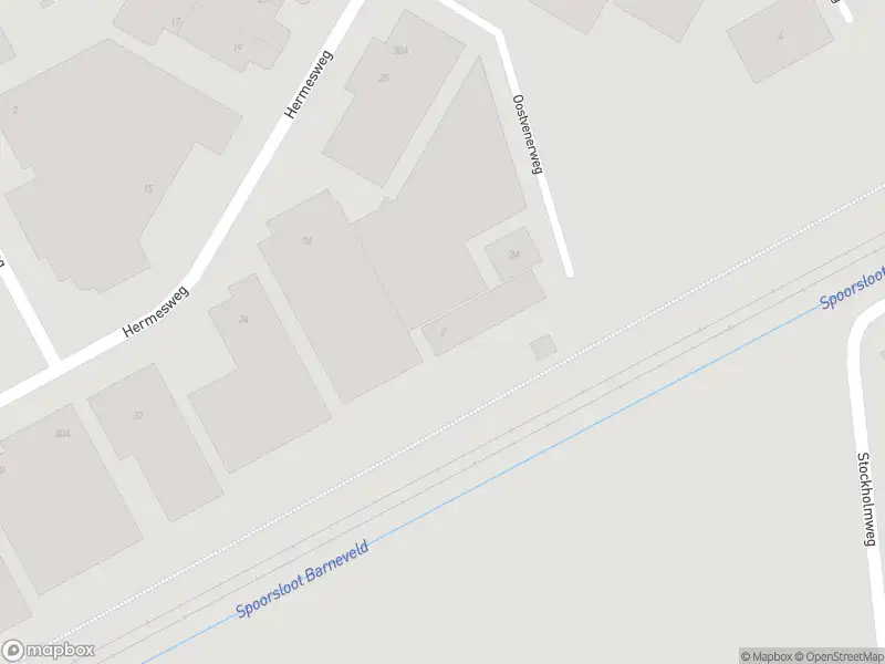 Brandweer met gepaste spoed naar de Oostvenerweg in Barneveld