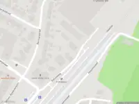 Brandweer met gepaste spoed naar de Stationsweg in Nijkerk vanwege stormschade