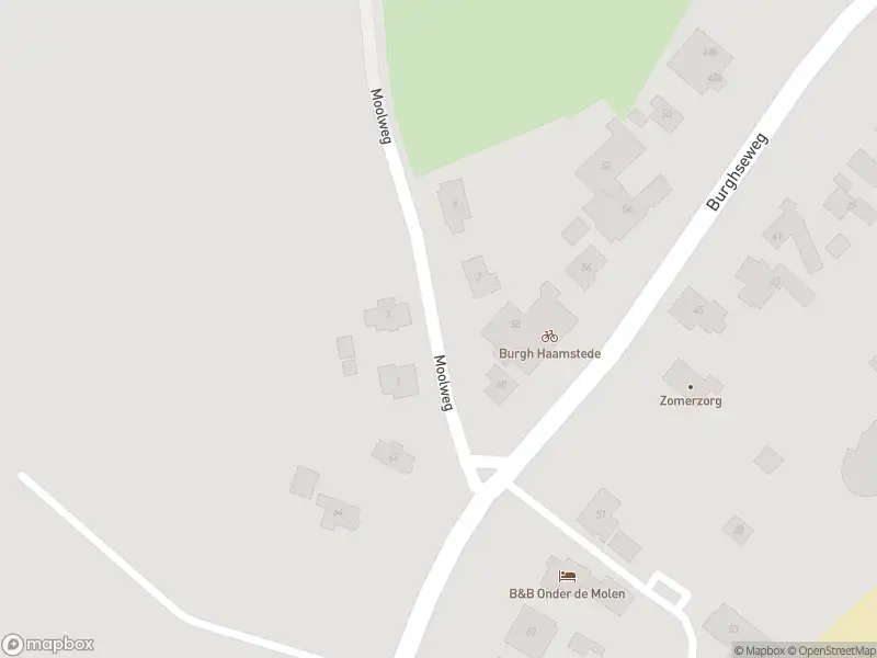 Brandweer met gepaste spoed naar de Moolweg in Burgh-Haamstede vanwege stormschade