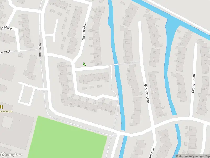Ambulance met grote spoed naar de Torenmolen in Papendrecht