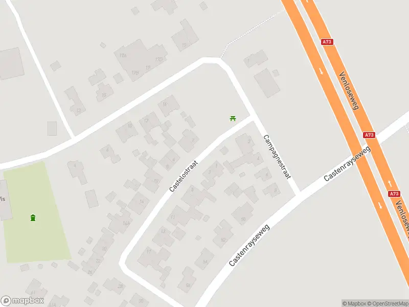Ambulance met gepaste spoed naar de Castelostraat in Castenray