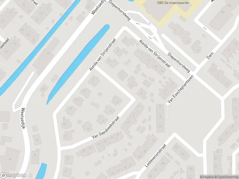 Ambulance met grote spoed naar de Van Gaesbeekstraat in Strijen