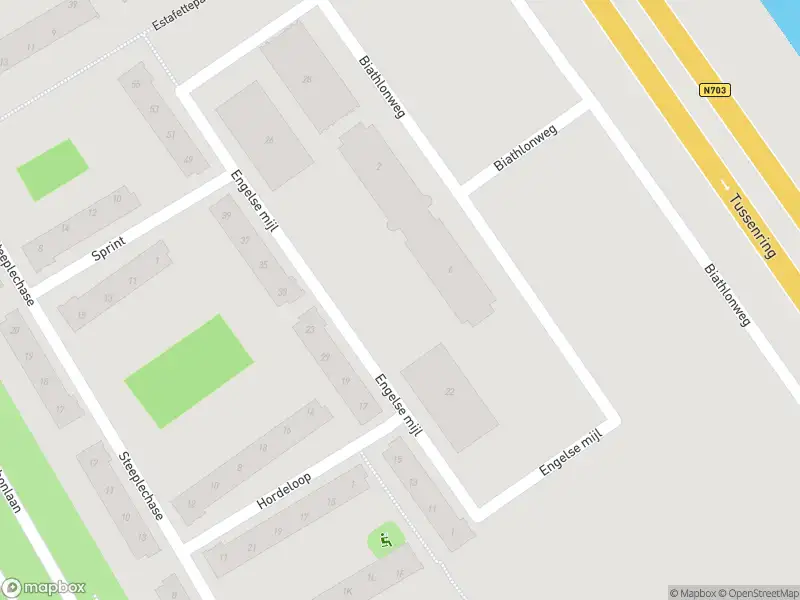 Politie naar de Engelse mijl in Almere vanwege steekincident