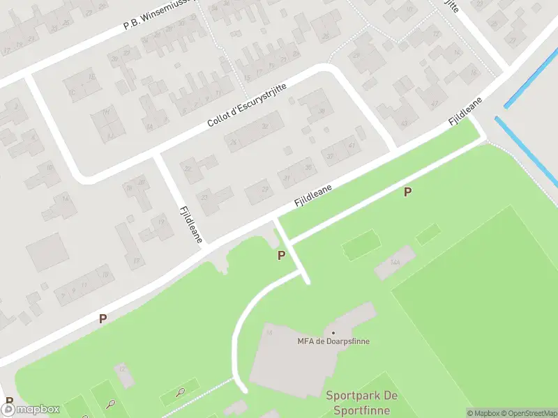 Brandweer met grote spoed naar de Collot d'Escurystrjitte in Minnertsga vanwege afhijsen patient