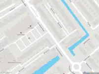Ambulance met grote spoed naar de Portlandse Baan in Rhoon