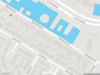 Ambulance met grote spoed naar de Haaswijkweg Oost in Dordrecht