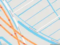 Ambulance met grote spoed naar de Schieveensedijk in Rotterdam
