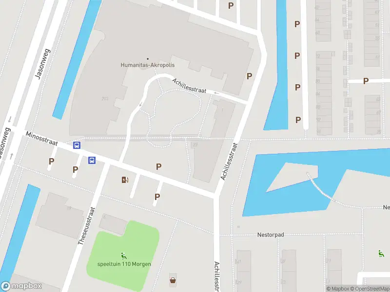 Ambulance met gepaste spoed naar de Minosstraat in Rotterdam