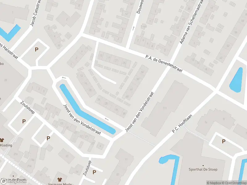 Ambulance met grote spoed naar de Joost van den Vondelstraat in Sliedrecht