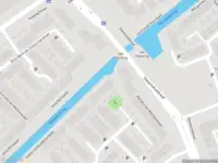 Brandweer met gepaste spoed naar de Katharina Boudewijnskade in Leiden