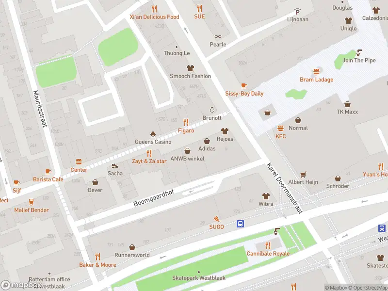 Ambulance met gepaste spoed naar de Oude Binnenweg in Rotterdam