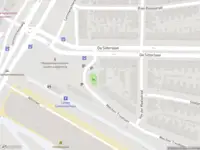 Ambulance met gepaste spoed naar de Kamerlingh Onnesplein in Leiden