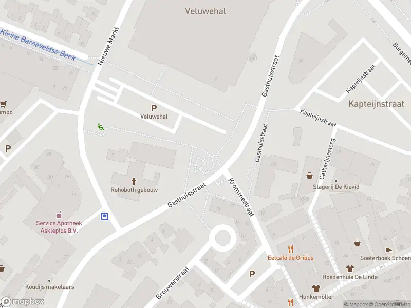 Politie naar de Gasthuisstraat in Barneveld vanwege aanrijding met letsel