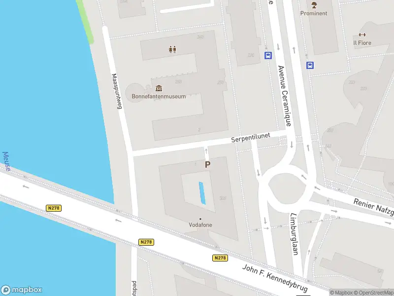 Brandweer met gepaste spoed naar de Serpentilunet in Maastricht