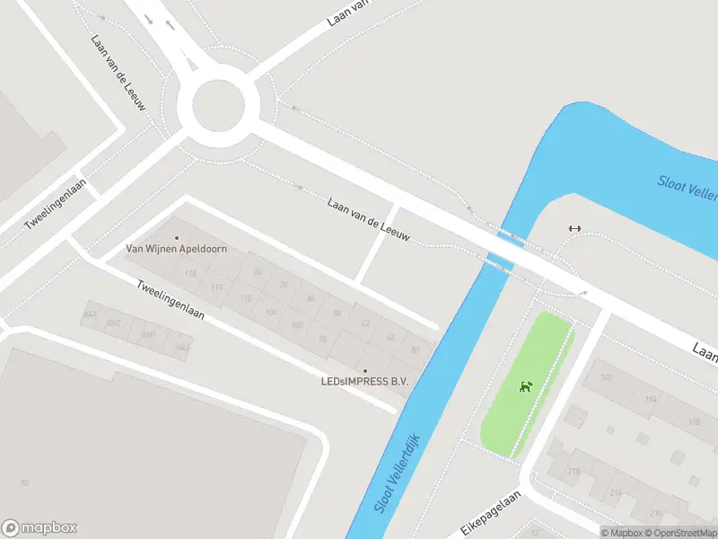 Politie naar de Laan van de Leeuw in Apeldoorn vanwege aanrijding met letsel