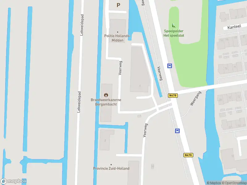Ambulance met gepaste spoed naar de Veerweg in Bergambacht