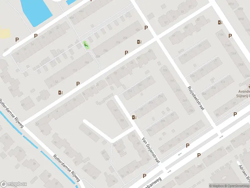 Ambulance met grote spoed naar de Van Goijenstraat in Rotterdam