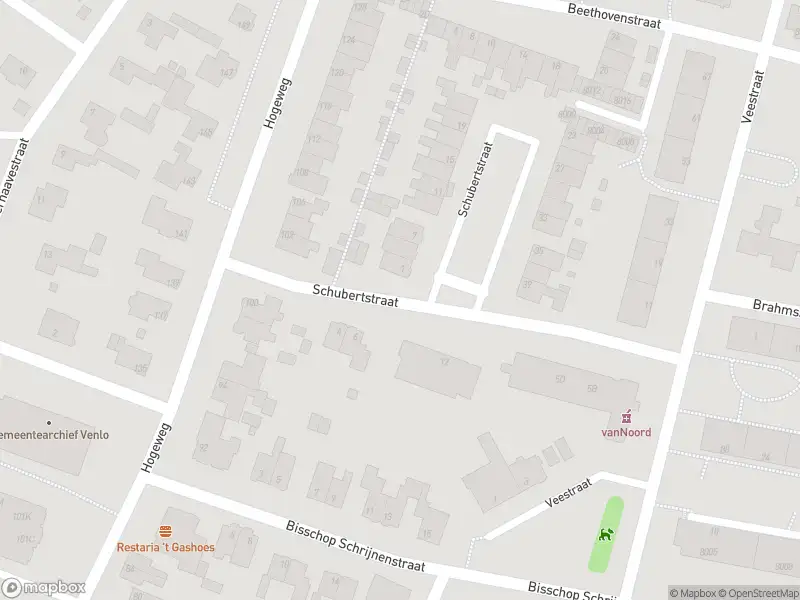 Ambulance met gepaste spoed naar de Schubertstraat in Venlo