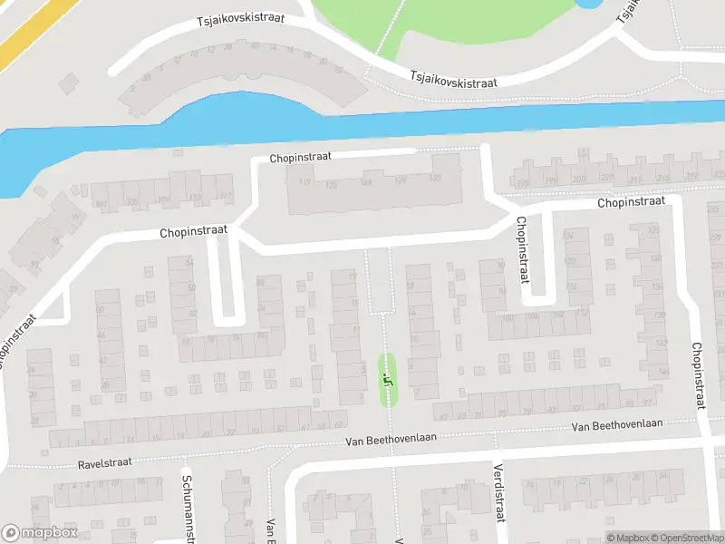 Brandweer met gepaste spoed naar de Van Beethovenlaan in Capelle aan den IJssel