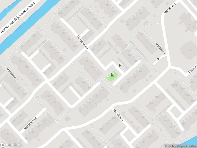 Ambulance naar de Merelhoven in Capelle aan den IJssel