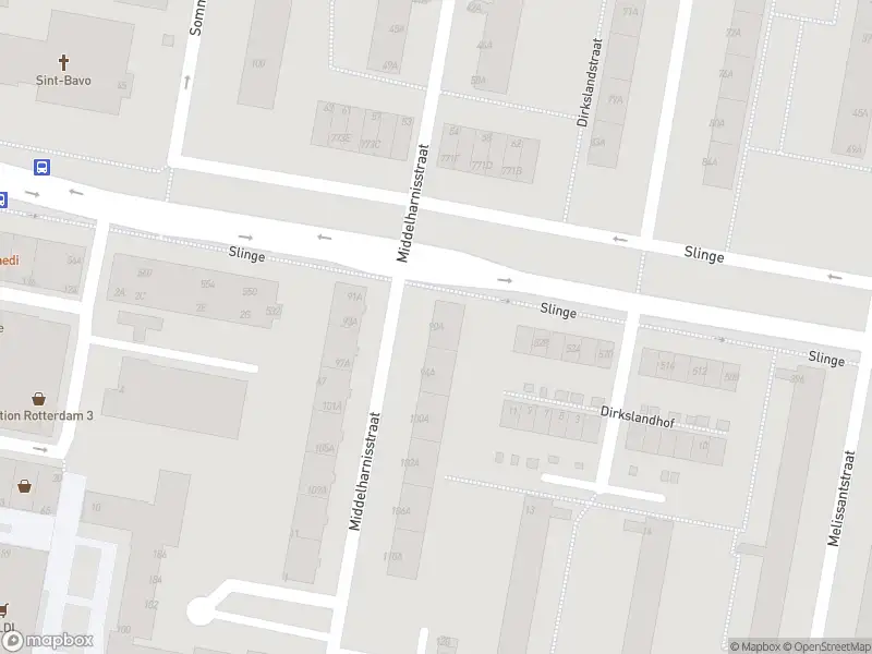 112 melding Ambulance met gepaste spoed naar de Middelharnisstraat in Rotterdam