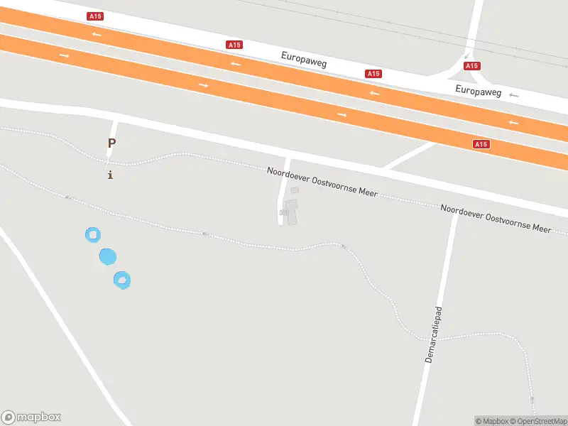 Brandweer naar de Europaweg in Europoort Rotterdam