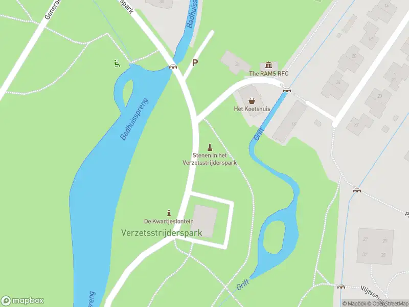 Brandweer met gepaste spoed naar de Verzetsstrijderspark in Apeldoorn