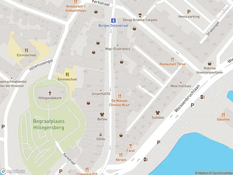 Ambulance met gepaste spoed naar de Bergse Dorpsstraat in Rotterdam