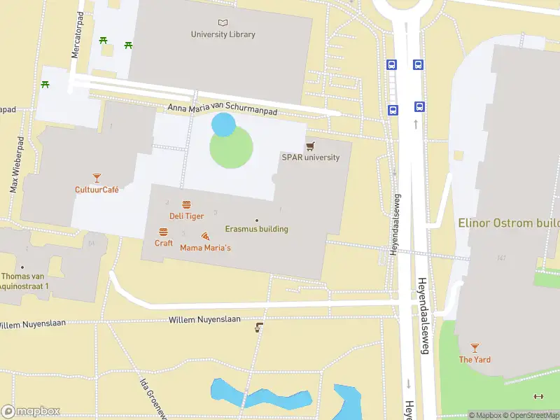 Brandweer met gepaste spoed naar de Erasmusplein in Nijmegen vanwege afgaan automatisch brandalarm