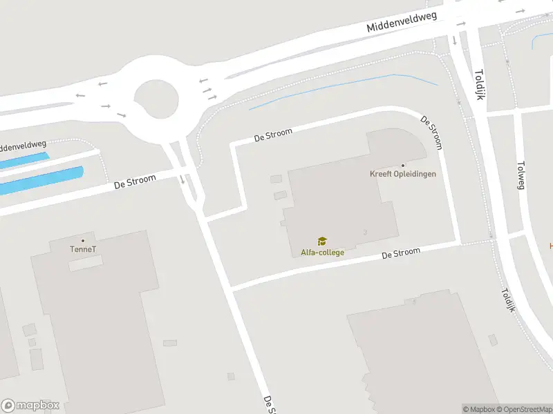 Politie met grote spoed naar de De Stroom in Hoogeveen vanwege overval