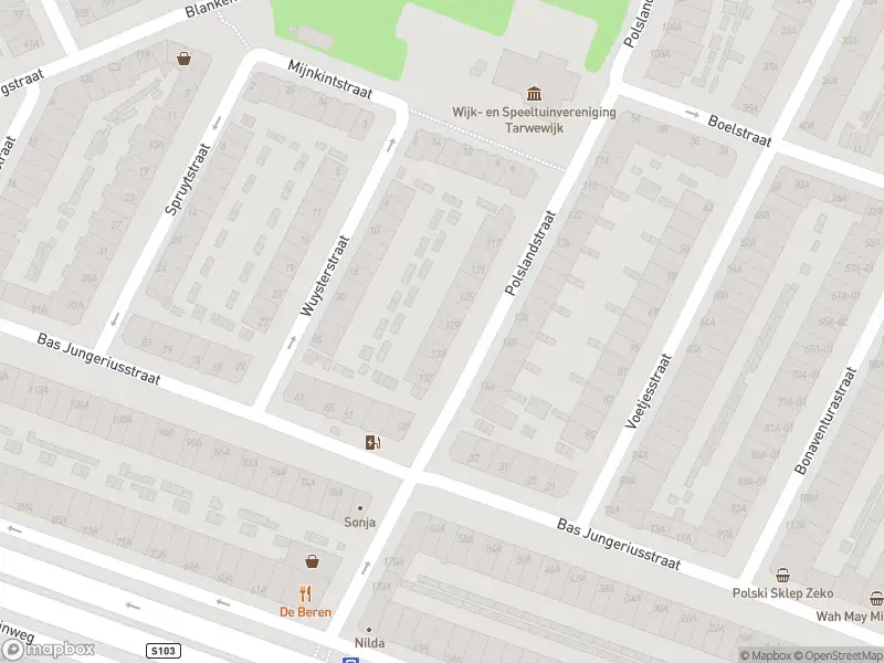 Ambulance met grote spoed naar de Polslandstraat in Rotterdam
