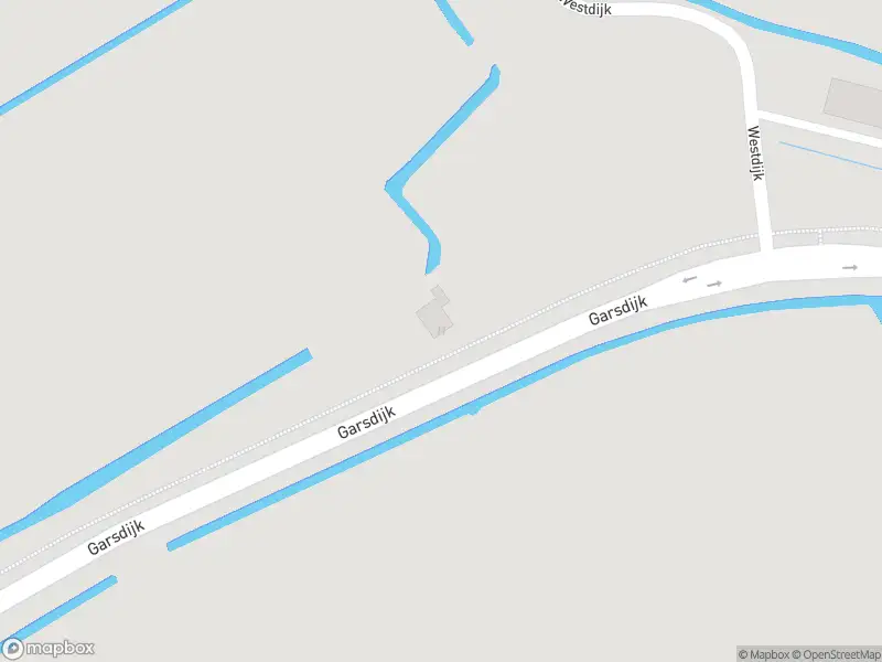 Politie naar de Garsdijk in Hekelingen vanwege dier(en) in nood